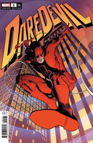 Marvel - DAREDEVIL (2023) # 1 AARON KUDER VARIANT