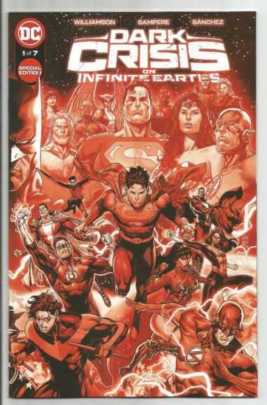 DC Comics - DARK CRISIS ON INFINITE EARTHS SPECIAL EDITION # 1 ONE-PER STORE PROMO VARIANT