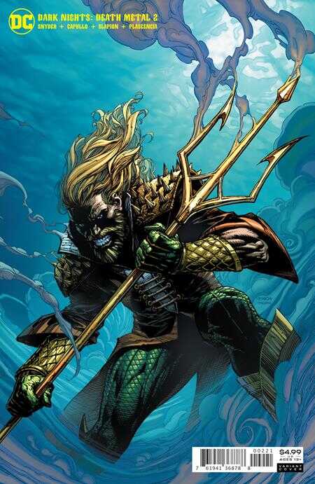 DC Comics - Dark Nights Death Metal # 2 Finch Aquaman Variant