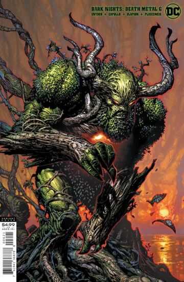 DC Comics - Dark Nights Death Metal # 6 David Finch Swamp Thing Variant