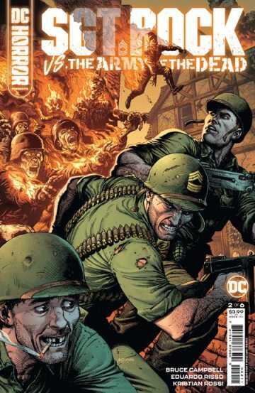 DC Comics - DC HORROR PRESENTS SGT ROCK VS THE ARMY OF THE DEAD # 2 (OF 6) COVER A GARY FRANK