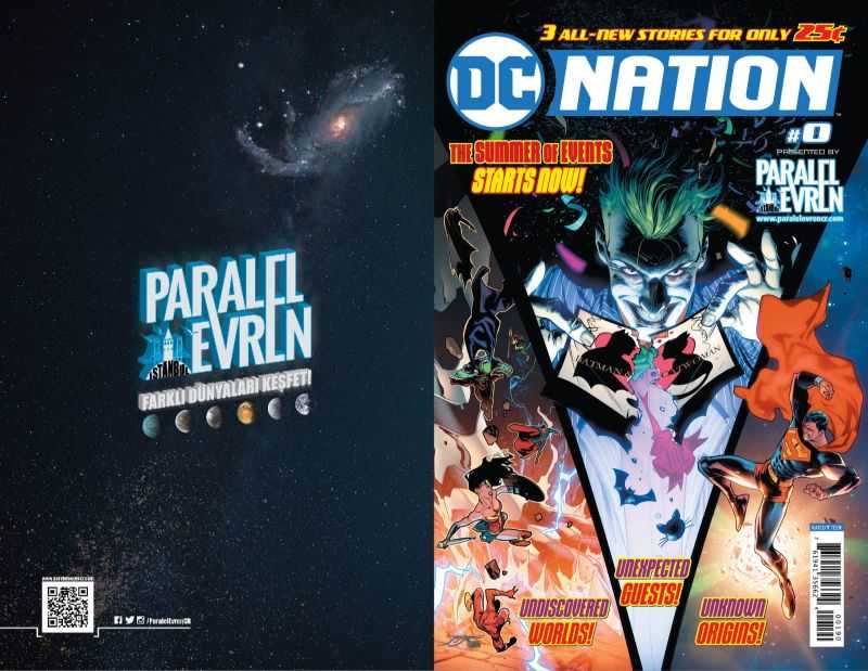 DC Comics - DC Nation # 0 Paralel Evren Exclusive Retailer Variant
