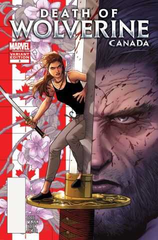Marvel - DEATH OF WOLVERINE # 3 CANADA VARIANT