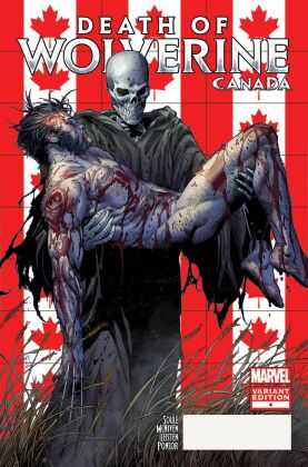 Marvel - DEATH OF WOLVERINE # 4 CANADA VARIANT