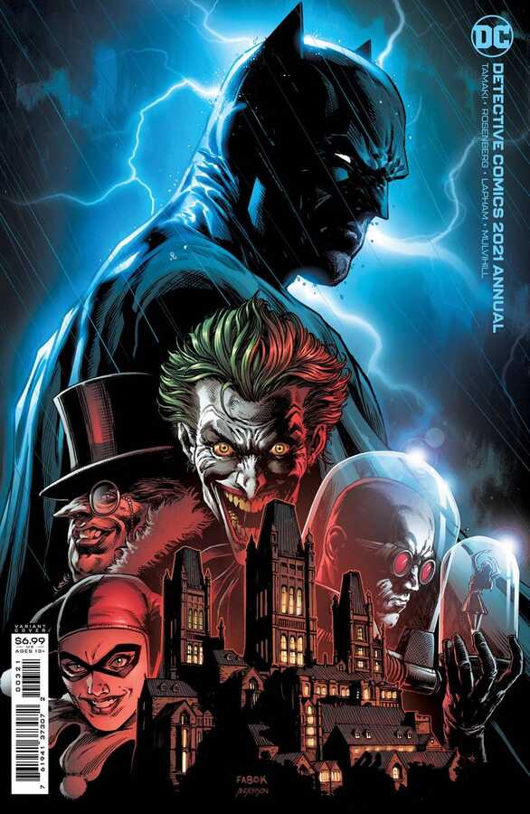 DC Comics - DETECTIVE COMICS ANNUAL 2021 # 1 CVR B FABOK CARD STOCK VARIANT