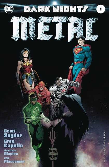 DC Comics - DF Dark Nights Metal # 1 Scott Snyder İmzalı Sertifikalı