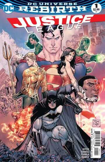 DC Comics - DF JUSTICE LEAGUE # 1 TONY S. DANIEL SIGNED
