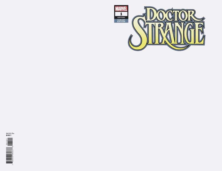 Marvel - Doctor Strange (2018) # 1 Blank Variant