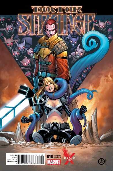 DC Comics - DOCTOR STRANGE (2015) # 10 BROCCARDO DEATH OF X VARIANT