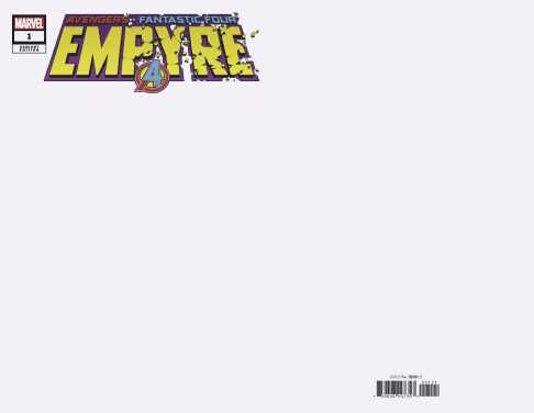 Marvel - EMPYRE # 1 BLANK VARIANT