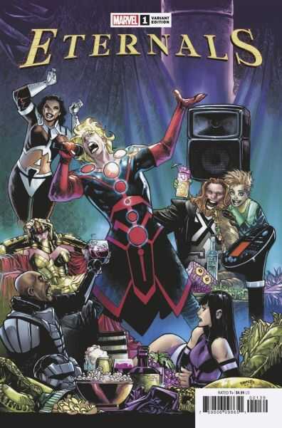 DC Comics - ETERNALS (2021) # 1 RAMOS LAUNCH VARIANT