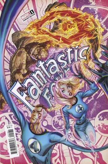 Marvel - FANTASTIC FOUR (2022) # 1 J. SCOTT CAMPBELL ANNIVERSARY VARIANT