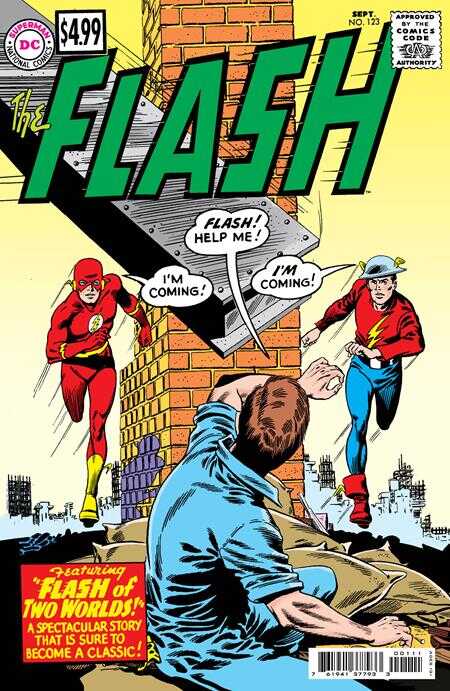 DC Comics - FLASH # 123 FACSIMILE EDITION