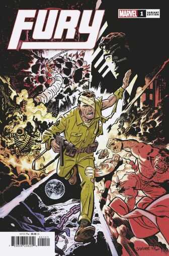 DC Comics - FURY # 1 CHRIS SAMNEE VARIANT