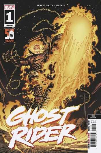 Marvel - GHOST RIDER (2022) # 1 THIRD PRINTING CORY SMITH VARIANT