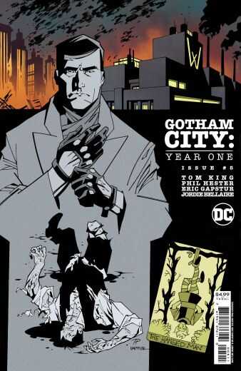 DC Comics - GOTHAM CITY YEAR ONE # 5 (OF 6) COVER A PHIL HESTER & ERIC GAPSTUR