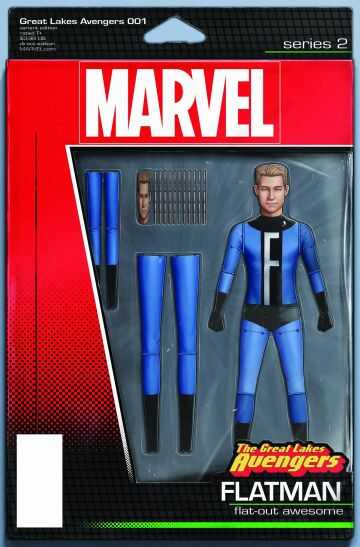 Marvel - GREAT LAKES AVENGERS (2016) # 1 CHRISTOPHER ACTION FIGURE VARIANT