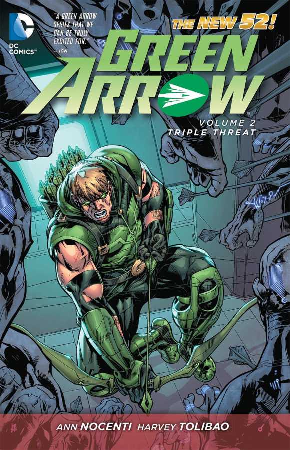 DC Comics - Green Arrow (New 52) Vol 2 Triple Threat TPB