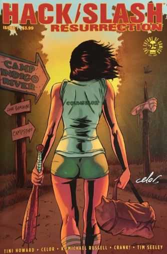 DC Comics - Hack Slash Resurrection # 1 Tim Seeley Cover A Celal Koç İmzalı