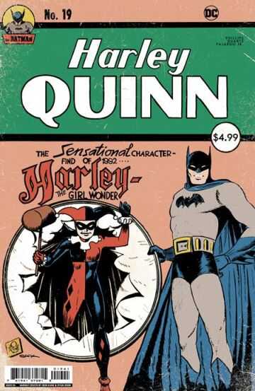 DC Comics - HARLEY QUINN # 19 COVER C RYAN SOOK HOMAGE CARD STOCK VARIANT