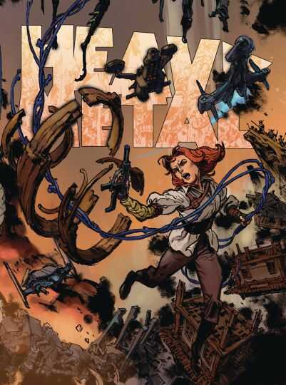 DC Comics - HEAVY METAL # 317 COVER A KIM JUNG GI