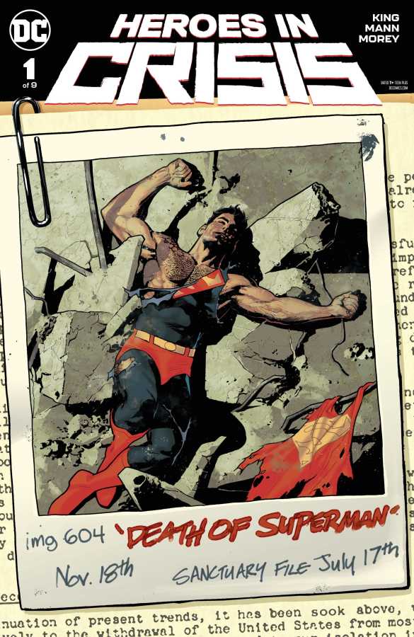 DC - Heroes In Crisis # 1 Variant