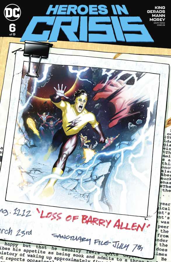 DC - Heroes In Crisis # 6 Variant