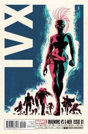 Marvel - INHUMANS VS X-MEN # 1 CHO VARIANT