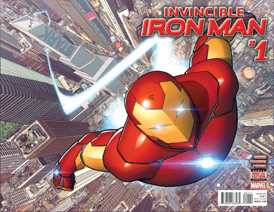 Marvel - INVINCIBLE IRON MAN (2015) # 1 PREMIERE VARIANT