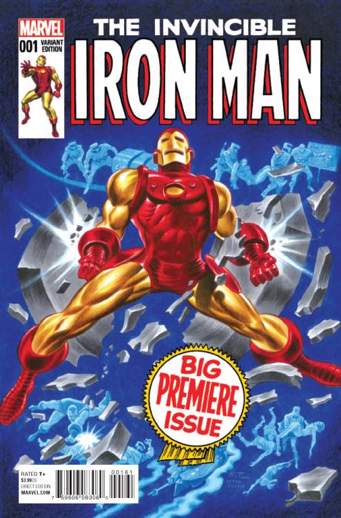 Marvel - INVINCIBLE IRON MAN (2015) # 1 1:25 TIMM CLASSIC VARIANT