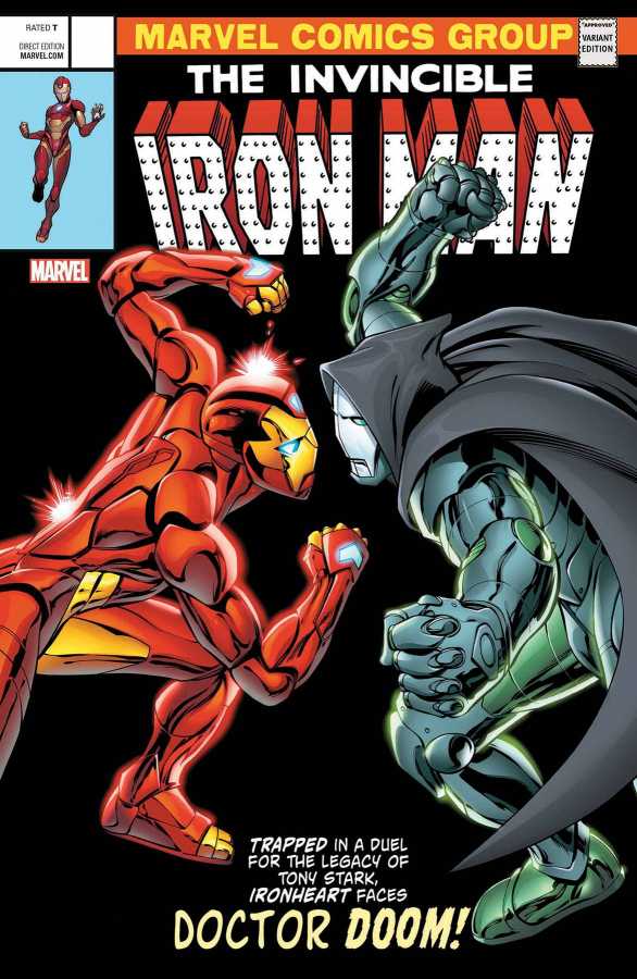 Marvel - INVINCIBLE IRON MAN # 593 DAVIS LENTICULAR HOMAGE VARIANT 