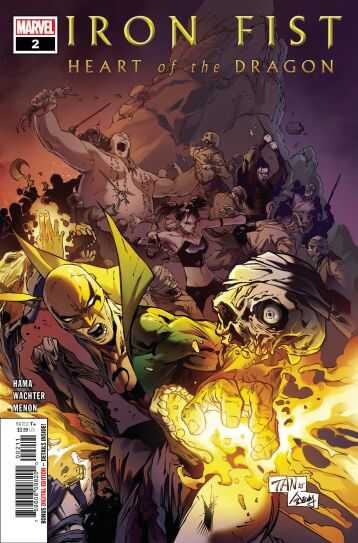 Marvel - IRON FIST HEART OF THE DRAGON # 2 (OF 6)