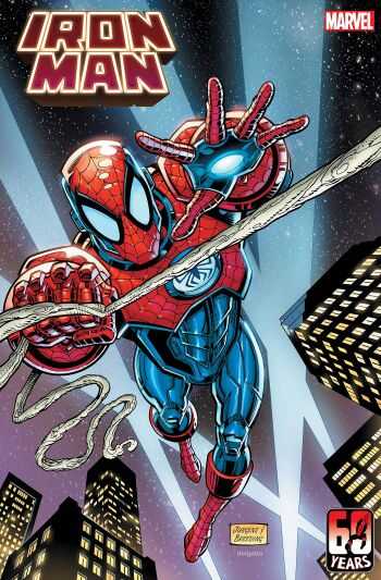 Marvel - IRON MAN (2020) # 19 JURGENS SPIDER-MAN VARIANT