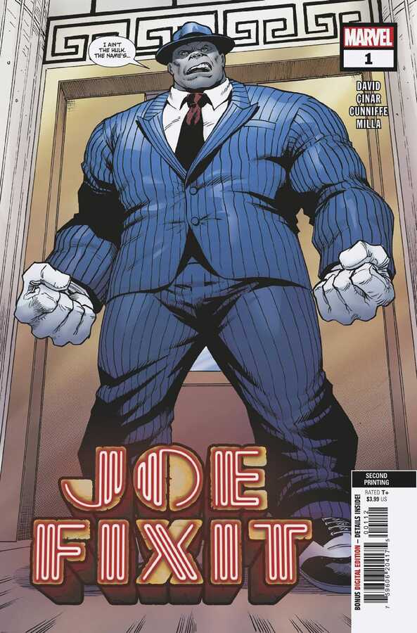 DC Comics - JOE FIXIT # 1 (OF 5) YILDIRAY CINAR 2ND PRINTING VARIANT