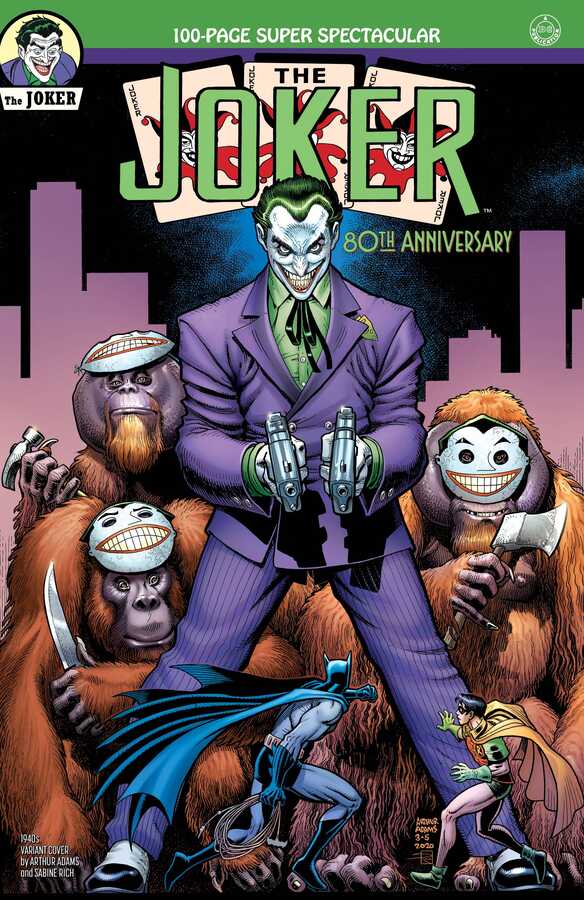 DC Comics - Joker 80th Anniversary 100 Page Super Spectacular # 1 1940s Arthur Adams Variant 