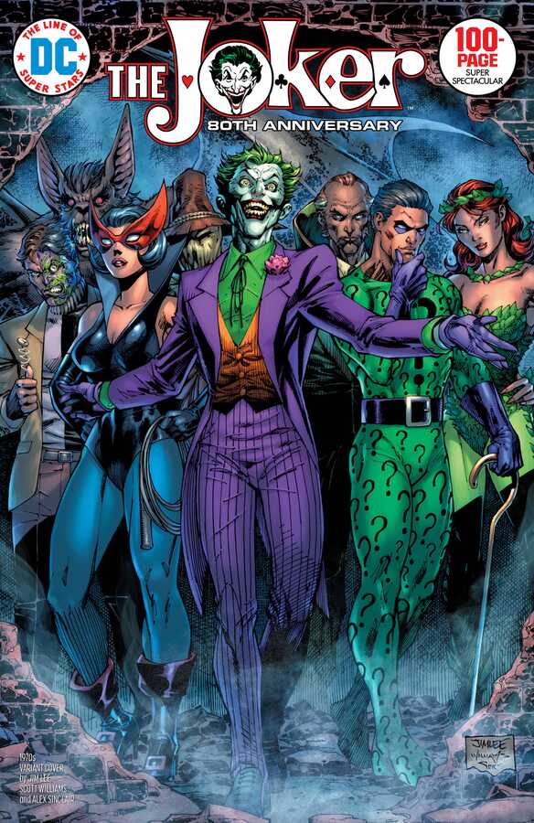 DC Comics - Joker 80th Anniversary 100 Page Super Spectacular # 1 1970s Jim Lee Variant