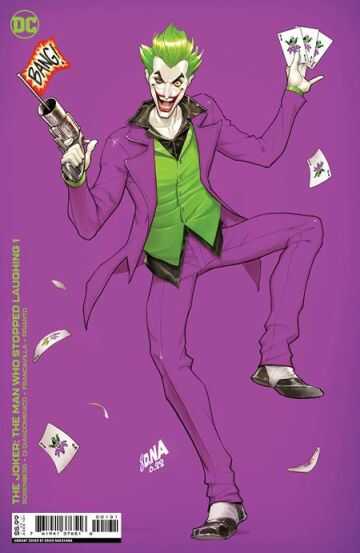 DC Comics - JOKER THE MAN WHO STOPPED LAUGHING # 1 COVER C DAVID NAKAYAMA VARIANT
