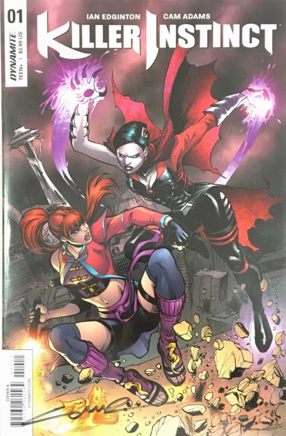 DC Comics - Killer Instinct # 1 Yıldıray Çınar İmzalı Sertifikalı