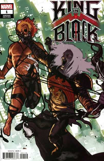 Marvel - KING IN BLACK # 1 CLARKE SPOILER VARIANT