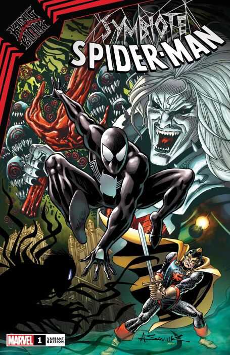 Marvel - SYMBIOTE SPIDER-MAN KING IN BLACK # 1 1:25 SAVIUK VARIANT