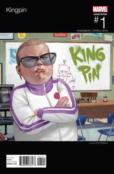 DC Comics - KINGPIN (2017) # 1 TEDESCO HIP HOP VARIANT
