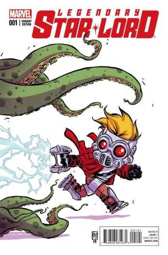 Marvel - LEGENDARY STAR LORD # 1 YOUNG VARIANT