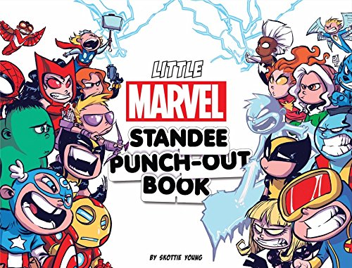 Marvel - LITTLE MARVEL STANDEE PUNCH-OUT BOOK HC