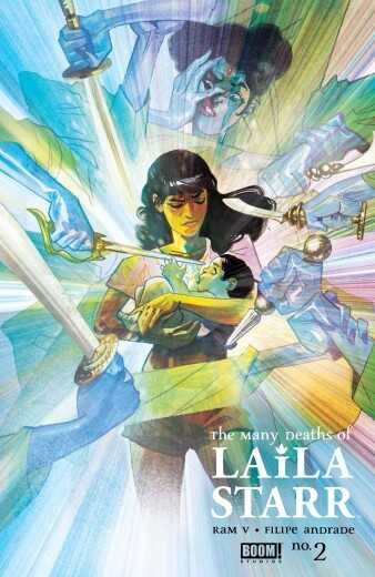  - MANY DEATHS OF LAILA STARR # 2 (OF 5) COVER B DEL MUNDO FOIL