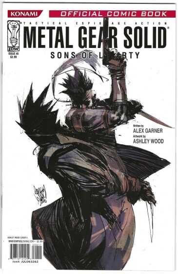 DC Comics - METAL GEAR SOLID SONS OF LIBERTY # 8 COVER A