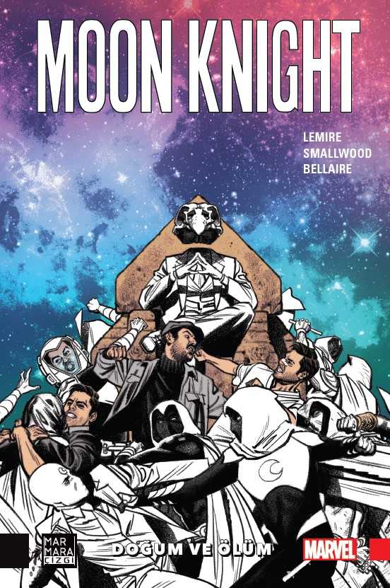 Marmara Çizgi - Moon Knight Cilt 3 Doğum Ve Ölüm 