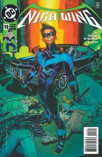 DC Comics - NIGHTWING # 98 COVER C BRIAN STELFREEZE 90S COVER MONTH CARD STOCK VARIANT