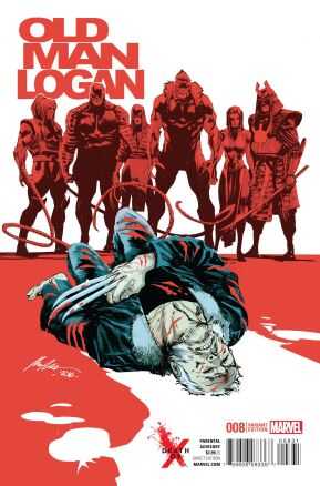 DC Comics - OLD MAN LOGAN (2016) # 8 DEATH OF X VARIANT
