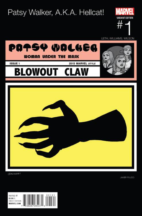 Marvel - Patsy Walker AKA Hellcat # 1 Pulido Hip Hop Variant F