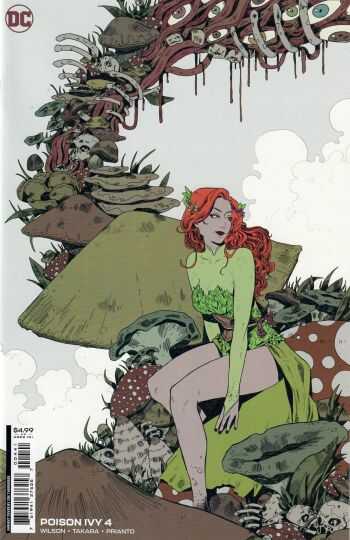 DC Comics - POISON IVY # 4 COVER F ZOE THOROGOOD CARD STOCK VARIANT